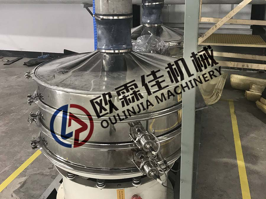 雙層超聲波振動篩使用現(xiàn)場